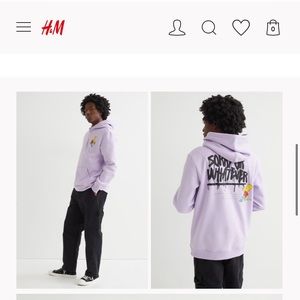 Bart Simpson H&M Hoodie - “Sorry or Whatever”